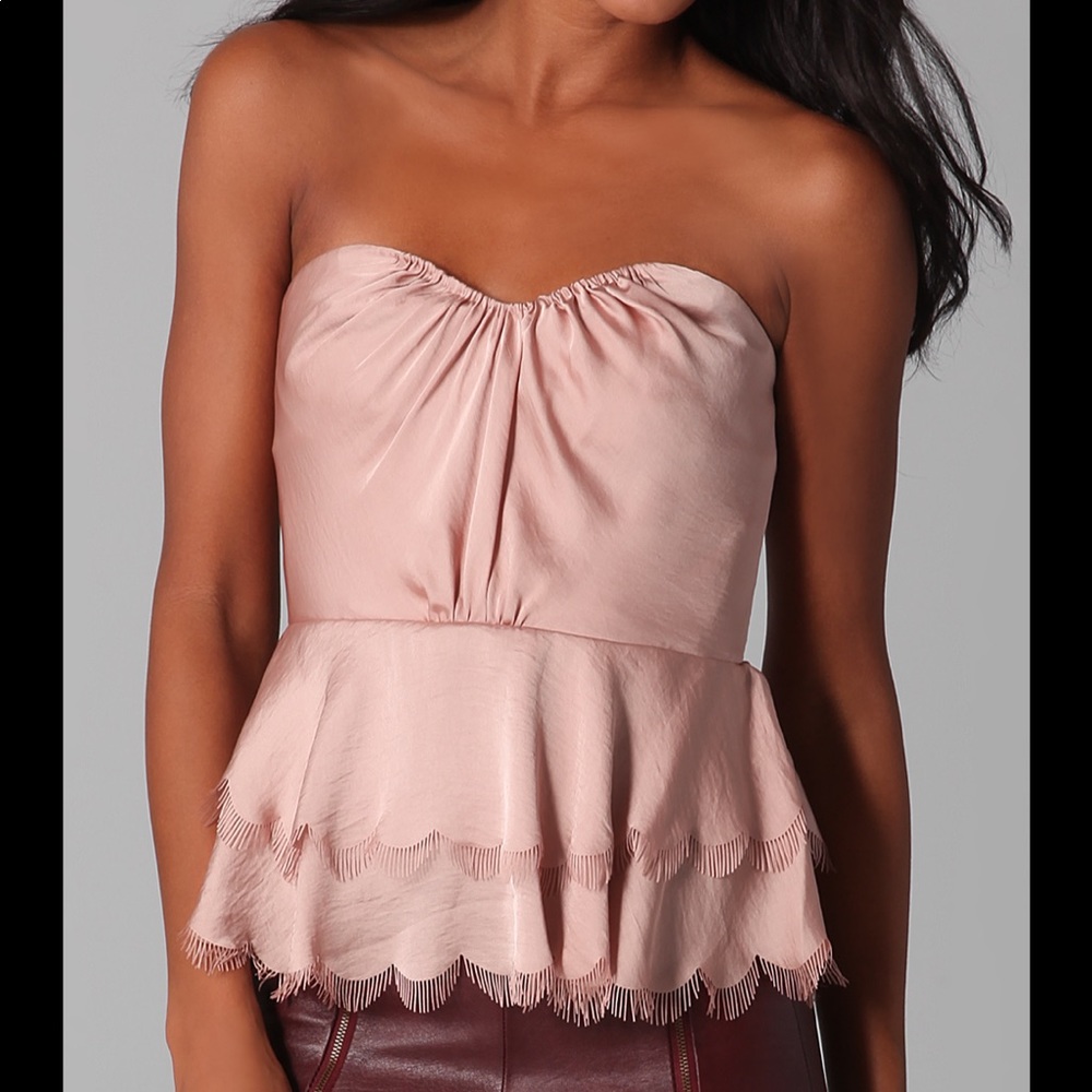 Rebecca Taylor Eyelash Bustier